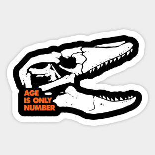 Komodo dragon skull Sticker
